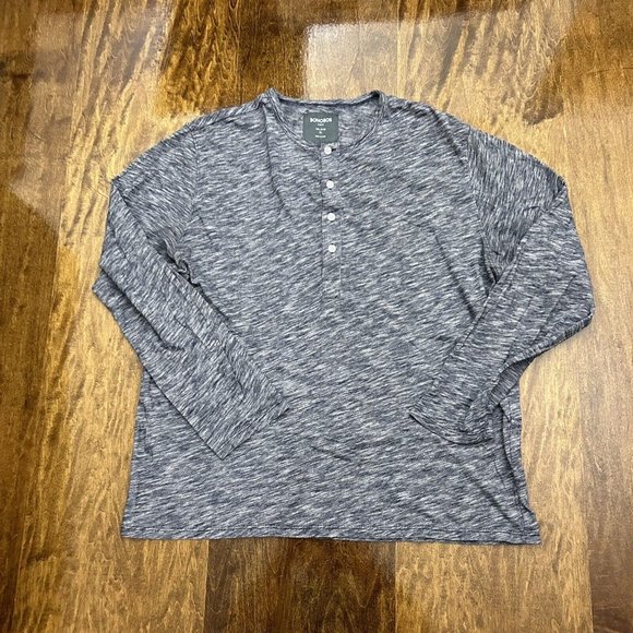 Bonobos Shirt Men’s XL Slim Fit Henley Long Sleeve Modern Preppy - Picture 2 of 5
